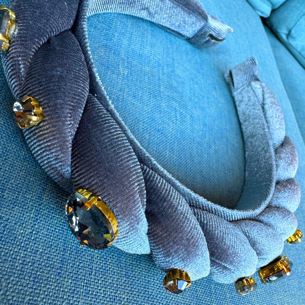 Velvet headband